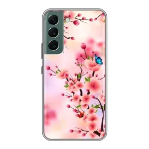 Чохол з картинкою Сакури на Samsung Galaxy S22 (Метелики на сакурі)