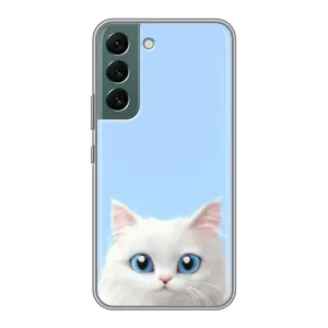 Чохол на тематику: Коти для Samsung Galaxy S22 (Білий кіт)