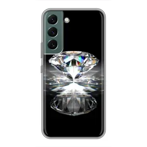 Чехол (Дорого -богато) на Samsung Galaxy S22 (Бриллиант)