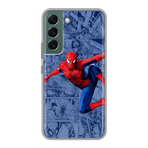 Чехол с рисунком «Человек Паук» для Samsung Galaxy S22