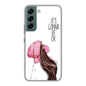 Чехол Стильные девушки на Samsung Galaxy S22 (Девушка в маске)