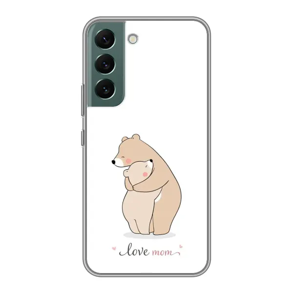 Чехол с рисунком «Для мам» для Samsung Galaxy S22 Чехол с рисунком «Для мам» для Samsung Galaxy S22