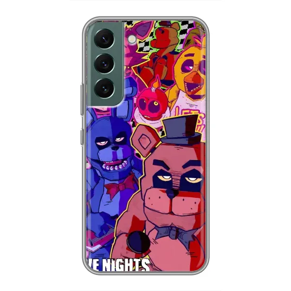 Чехол с рисунком «Фредди» для Samsung Galaxy S22