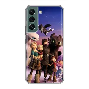Чехол дракон Беззубик для Samsung Galaxy S22 (Герои дракона)