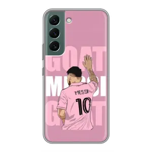 Чехлы Лео Месси в Майами на Samsung Galaxy S22 (GOAT MESSI)