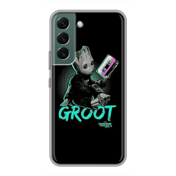 Чехол с рисунком «Groot» для Samsung Galaxy S22 Чехол с рисунком «Groot» для Samsung Galaxy S22