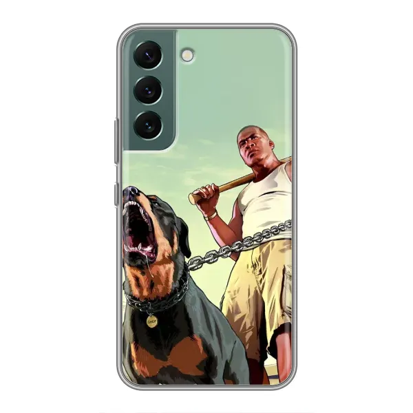 Чехол с рисунком «GTA» для Samsung Galaxy S22 Чехол с рисунком «GTA» для Samsung Galaxy S22