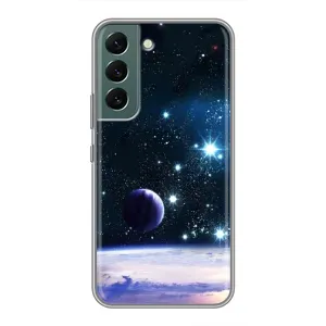 Чохол (ТПУ) з планетами на Samsung Galaxy S22 (Космічний вид)