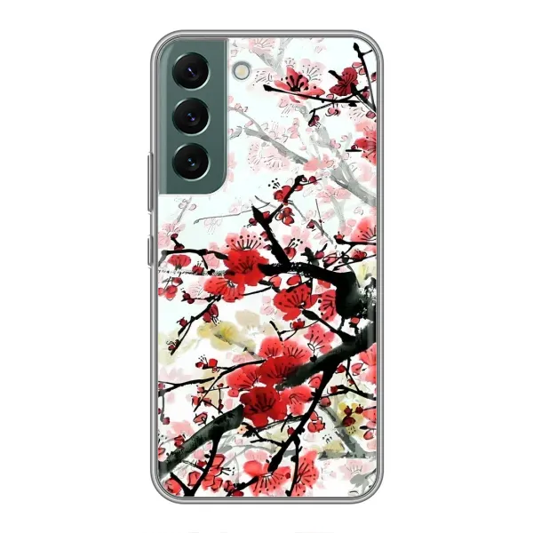 Чехол с рисунком «Красивая Сакура» для Samsung Galaxy S22 Чехол с рисунком «Красивая Сакура» для Samsung Galaxy S22