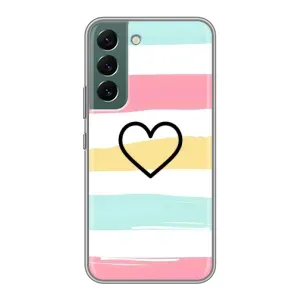 Чехлы с тематикой "Маленькие Сердечки" на Samsung Galaxy S22 (Красивое сердечко)