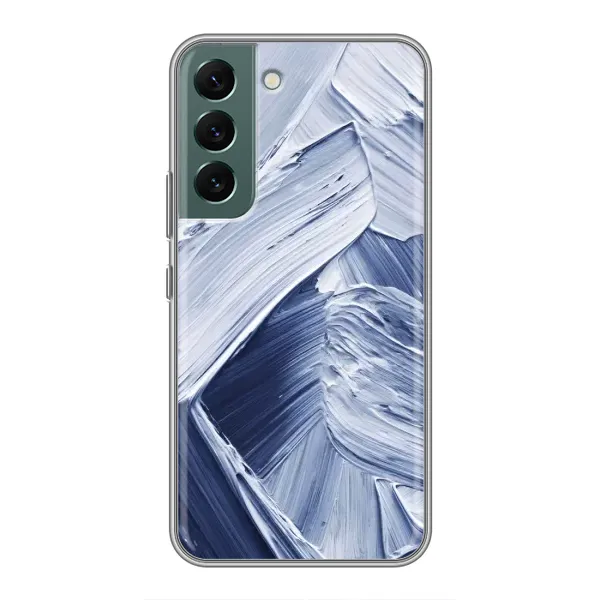 Чехол с рисунком «Краски мазки» для Samsung Galaxy S22