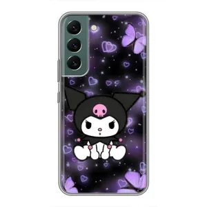 Чехол с персонажем Куроми на Samsung Galaxy S22 (Куроми на черном)