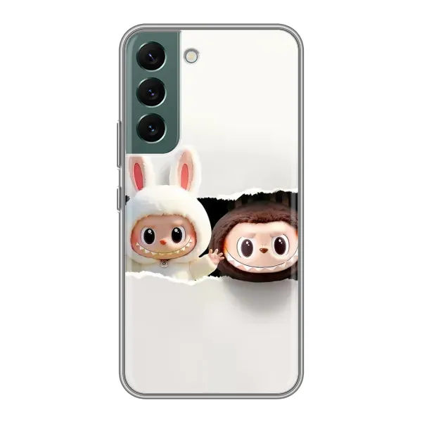 Чехол с рисунком «Фигурки Labubu» для Samsung Galaxy S22 Чехол с рисунком «Фигурки Labubu» для Samsung Galaxy S22