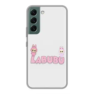 Чехол с принтом Лабубу для Samsung Galaxy S22 (Логотип Лабубу)