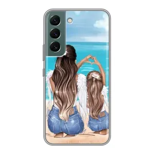 Чехлы для МАМЫ на Samsung Galaxy S22 (Мама и дочь)