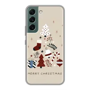 Чохол Санта Клаус для Samsung Galaxy S22 (Merry Christmas)