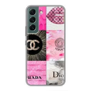 Чехол (Dior, Prada, YSL, Chanel) для Samsung Galaxy S22 (Модница)