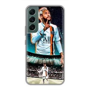 Силиконовый Чехол Samsung Galaxy S22 (Неймар ПСЖ)
