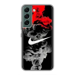 Силіконовый Чохол на Samsung Galaxy S22 з картинкою НАЙК (Nike дим)
