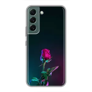 Чохли з принтом Троянд для Samsung Galaxy S22 (Нічна троянда)