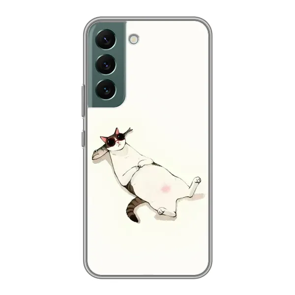 Чехол с рисунком «Отдых» для Samsung Galaxy S22