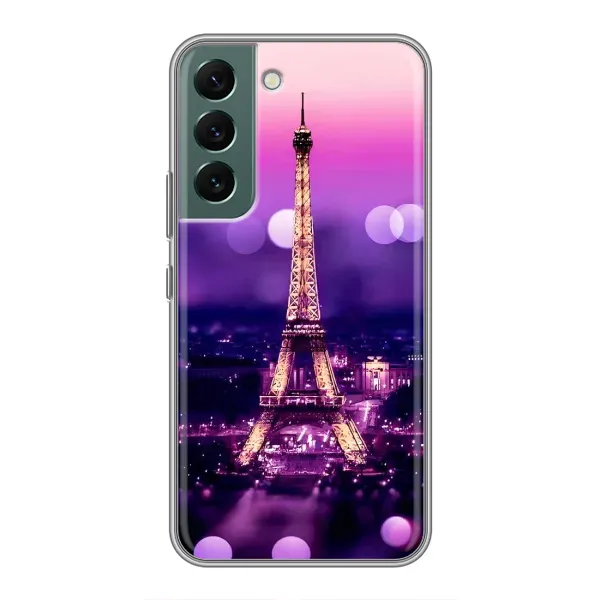 Чехол с рисунком «Париж башня» для Samsung Galaxy S22 Чехол с рисунком «Париж башня» для Samsung Galaxy S22