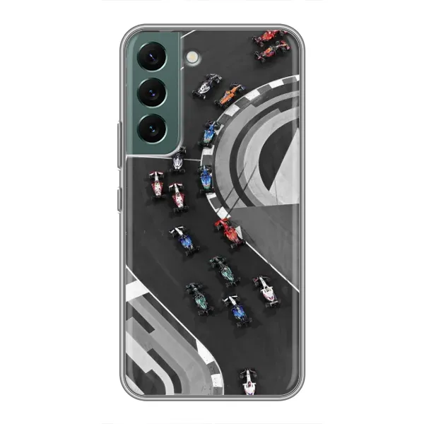 Чехол с рисунком «Гонки ф1» для Samsung Galaxy S22 Чехол с рисунком «Гонки ф1» для Samsung Galaxy S22