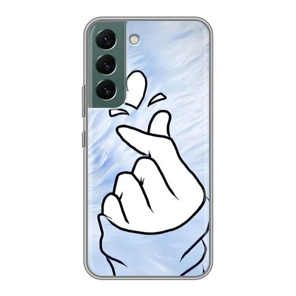Чехол с рисунком «Сердечка знак» для Samsung Galaxy S22 Чехол с рисунком «Сердечка знак» для Samsung Galaxy S22