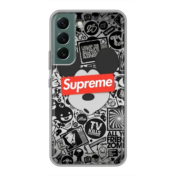 Чехол с рисунком «Supreme Маус» для Samsung Galaxy S22 Чехол с рисунком «Supreme Маус» для Samsung Galaxy S22