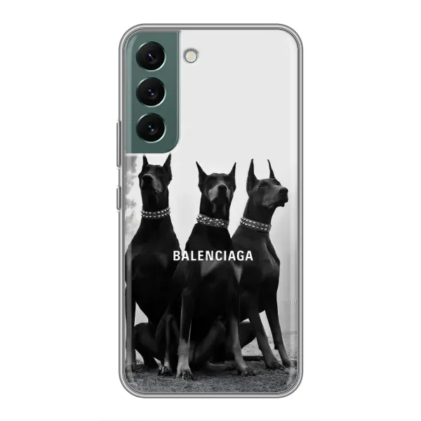 Чехол с рисунком «Три добермана» для Samsung Galaxy S22 Чехол с рисунком «Три добермана» для Samsung Galaxy S22