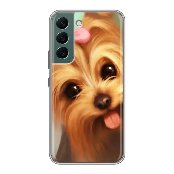 Чехол с рисунком «Йоршенский терьер» для Samsung Galaxy S22 Чехол с рисунком «Йоршенский терьер» для Samsung Galaxy S22