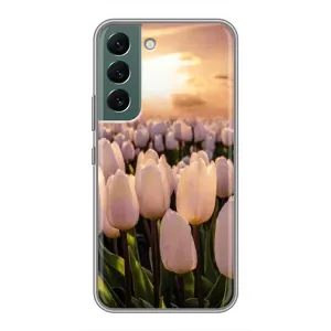 Чохол з малюнком «Захід з квітами» для Samsung Galaxy S22