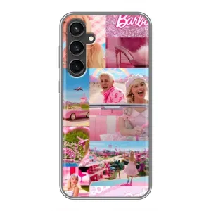 Силиконовый Чехол Барби Фильм на Samsung Galaxy S23 FE (Барби стиль)