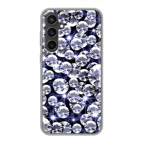 Чехол с рисунком «Бриллианты» для Samsung Galaxy S23 FE Чехол с рисунком «Бриллианты» для Samsung Galaxy S23 FE