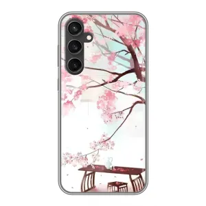 Чехол с принтом САКУРЫ на Samsung Galaxy S23 FE (Чайная церемония)