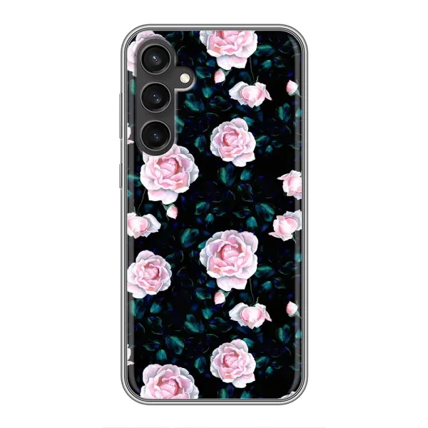 Чехол с рисунком «Чайные розы» для Samsung Galaxy S23 FE Чехол с рисунком «Чайные розы» для Samsung Galaxy S23 FE