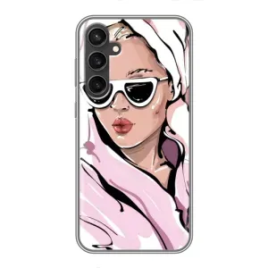 Чохол з картинкою Модні Дівчата Samsung Galaxy S23 FE (Дівчина в халаті)