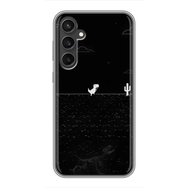 Чехол с рисунком «Динозаврик» для Samsung Galaxy S23 FE Чехол с рисунком «Динозаврик» для Samsung Galaxy S23 FE