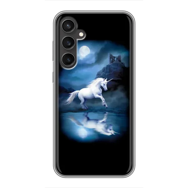 Чехол с рисунком «Единорог» для Samsung Galaxy S23 FE Чехол с рисунком «Единорог» для Samsung Galaxy S23 FE