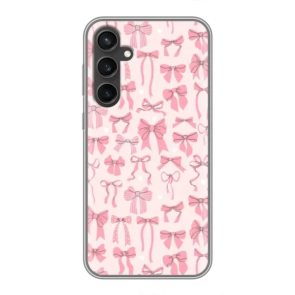 Чехол с рисунком «Фон бантики» для Samsung Galaxy S23 FE Чехол с рисунком «Фон бантики» для Samsung Galaxy S23 FE