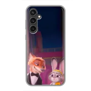 Силиконовый чехол с принтом Зоотрополіс для Samsung Galaxy S23 FE (Главные герои)