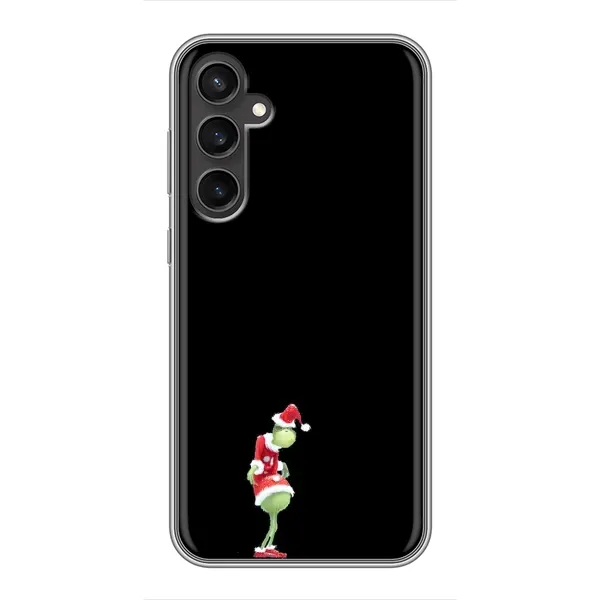 Чехол с рисунком «Гринч на чорном» для Samsung Galaxy S23 FE Чехол с рисунком «Гринч на чорном» для Samsung Galaxy S23 FE