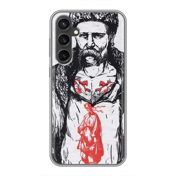 Чехол с рисунком «Кобзарь» для Samsung Galaxy S23 FE Чехол с рисунком «Кобзарь» для Samsung Galaxy S23 FE