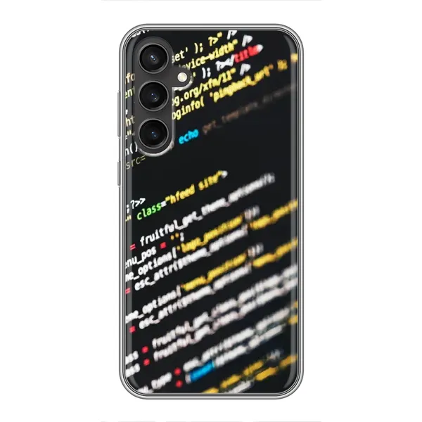 Чехол с рисунком «Код» для Samsung Galaxy S23 FE Чехол с рисунком «Код» для Samsung Galaxy S23 FE