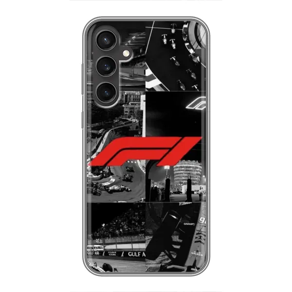 Чехол с рисунком «Коллаж Формула 1» для Samsung Galaxy S23 FE Чехол с рисунком «Коллаж Формула 1» для Samsung Galaxy S23 FE