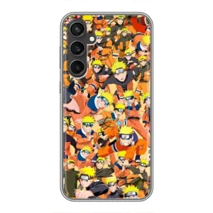 Чохли з принтом НАРУТО на Samsung Galaxy S23 FE (Коллаж Наруто)