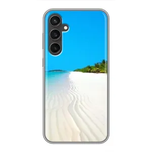 Летний Чехол на Samsung Galaxy S23 FE (Море песок)