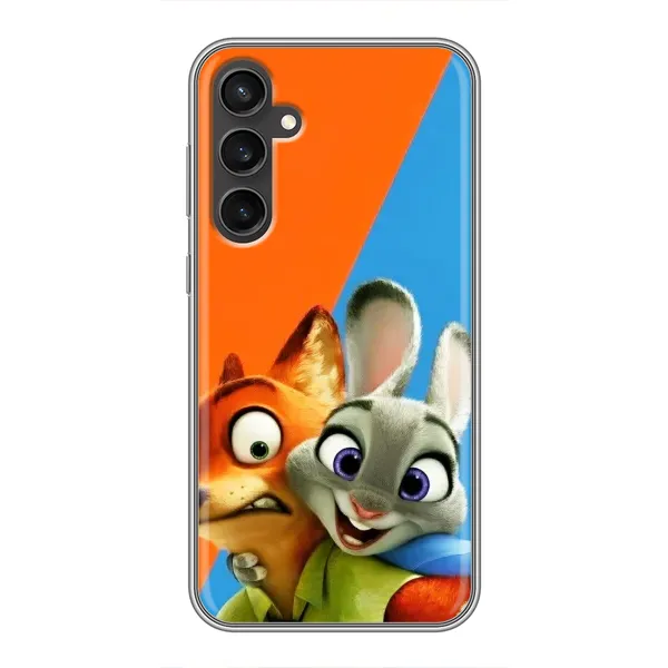 Чехол с рисунком «Ник и Хопс» для Samsung Galaxy S23 FE Чехол с рисунком «Ник и Хопс» для Samsung Galaxy S23 FE
