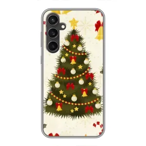 Чехол Новогодняя Елка на Samsung Galaxy S23 FE (Новогодний принт)