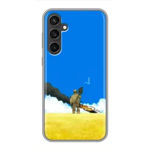 Чехлы на военную тематику для Samsung Galaxy S23 FE (Попадание)